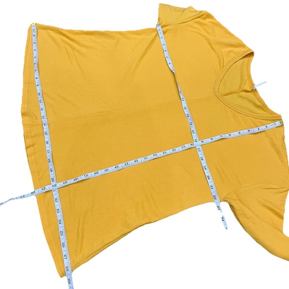 JW Style Yellow Long Sleeve Top Size S - Picture 5 of 8